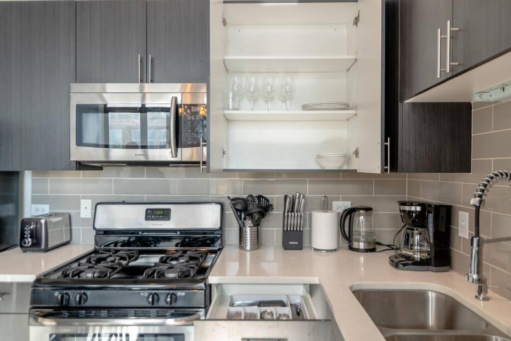 Spacious 2Br Vacation Rental With City View, Optional Parking And Gym Near Mccormick Place & Downtown Chicago Attractions Exterior photo